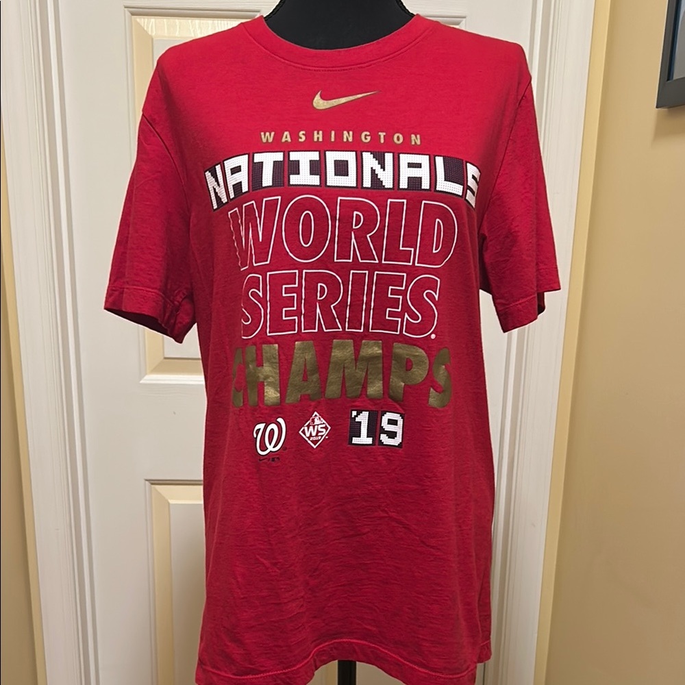 Nike Red Nationals World Series T-Shirt